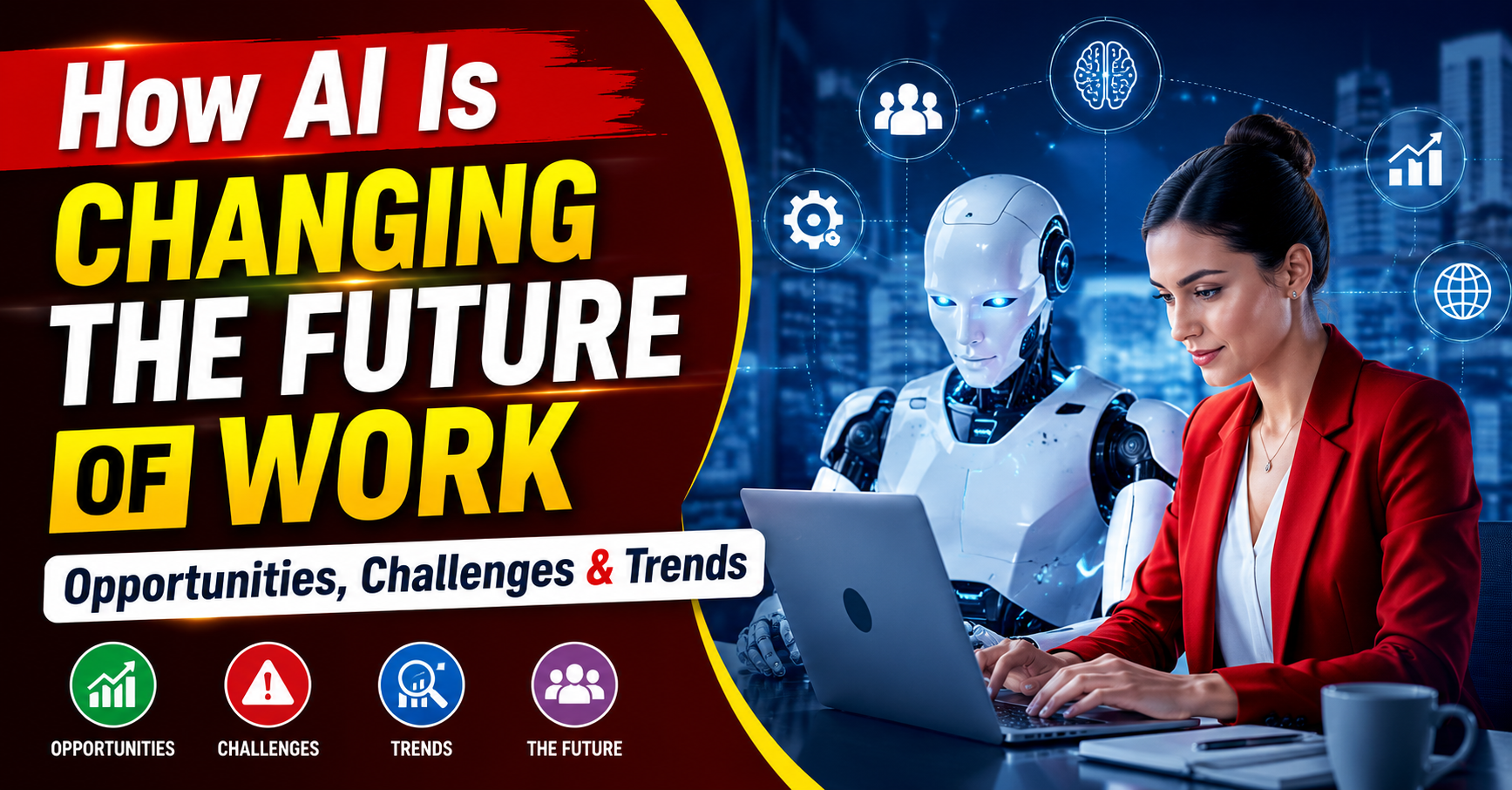 How AI Is Changing the Future of Work: Challenges & Trends
